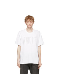 Doublet White Chain Fringe Embroidery T Shirt