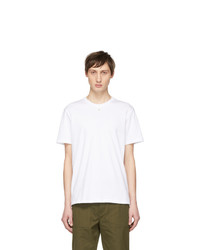 Craig Green White Embroidered Hole T Shirt