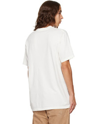 424 White Embroidered T Shirt