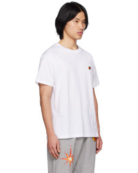 Sky High Farm Workwear White Embroidered T Shirt