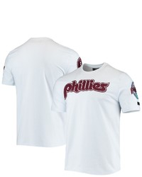 PRO STANDARD White Philadelphia Phillies Team Logo T Shirt At Nordstrom