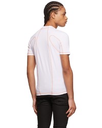 Just Cavalli White Polyester T Shirt
