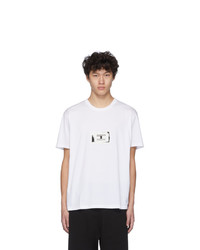Givenchy White Stamp Patch T Shirt