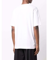 Fendi X Noel Fielding Logo Embroidered Short Sleeve T Shirt