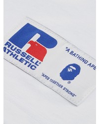 A Bathing Ape X Russell College T Shirt