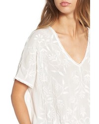 Amuse Society Lyndal Embroidered Top