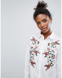 Only Embroidered Front Shirt