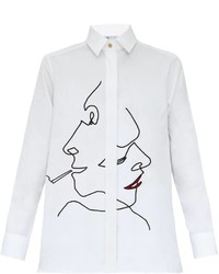 My Pair Of Jeans Faces Embroidered Shirt
