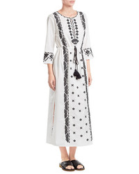 Figue Embroidered Cotton Dress