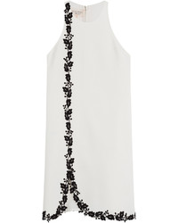 Giambattista Valli Embroidered Crepe Dress