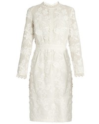 Vanessa Bruno Foraine Embroidered Cotton Voile Dress