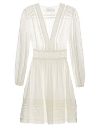 Zimmermann Realm Embroidered Cotton Voile Dress