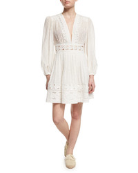 Zimmermann Realm Embroidered Panel Dress