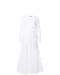 Calvin Klein 205W39nyc Embroidered Peasant Dress