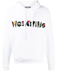 Moschino Embroidered Logo Hoodie
