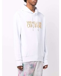 VERSACE JEANS COUTURE Embroidered Logo Pullover Hoodie