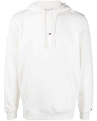 Tommy Jeans Logo Embroidered Drawstring Hoodie