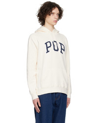 Pop Trading Company Off White Arch Hoodie