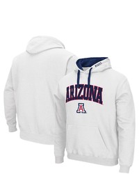 Colosseum White Arizona Wildcats Arch Logo 20 Pullover Hoodie At Nordstrom
