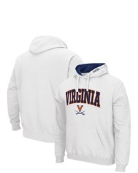 Colosseum White Virginia Cavaliers Arch Logo 30 Pullover Hoodie