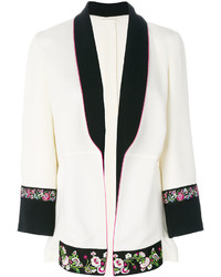 Etro Floral Embroidery Trim Jacket