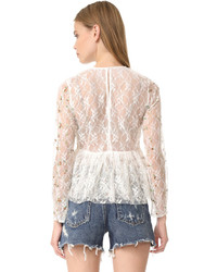Endless Rose Embroidered Lace Top