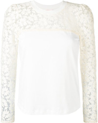 See by Chloe See By Chlo Lace Embroidered Blouse