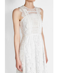 Burberry Embroidered Dress With Lace
