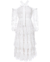 Needle & Thread Embroidered Lace Dress