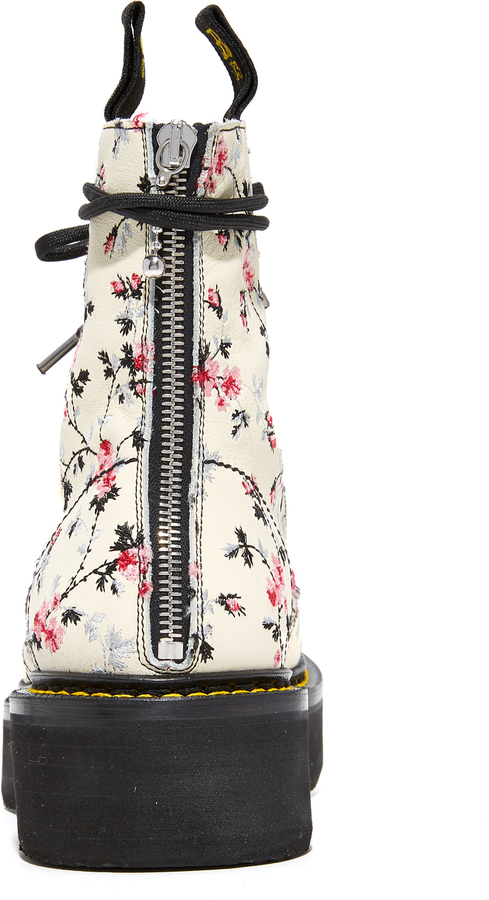 r13 floral boots
