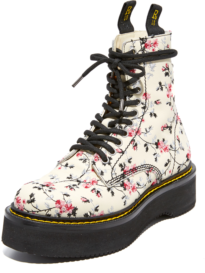 floral boots