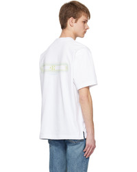 Solid Homme White Tennis Tail T Shirt