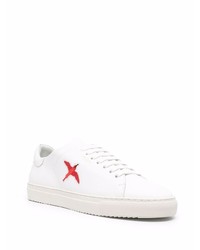 Axel Arigato Logo Embroidered Leather Sneakers