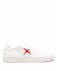 Axel Arigato Logo Embroidered Leather Sneakers