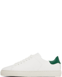 Axel Arigato White Green Clean 90 Stripe Bee Bird Sneakers