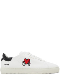 Axel Arigato White Keith Haring Edition Clean 90 Sneakers