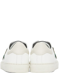 Axel Arigato White Off White Clean 90 Triple Bee Bird Sneakers