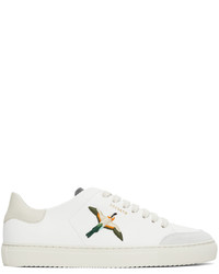 Axel Arigato White Off White Clean 90 Triple Bee Bird Sneakers