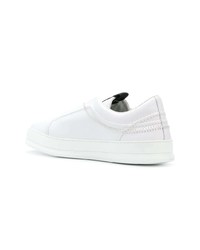 Z Zegna Embroidered Low Top Sneakers