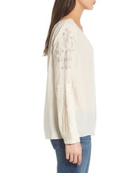 Hinge Embroidered Blouse