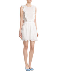 Vanessa Bruno Ath Cotton Dress With Embroidery