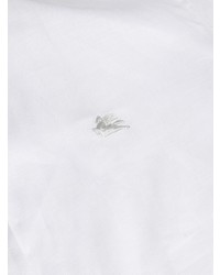 Etro Embroidered Logo Linen Shirt