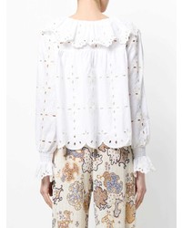 See by Chloe See By Chlo Open Embroidery Blouse