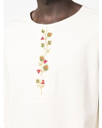 Ralph Lauren RRL Floral Print Long Sleeved T Shirt