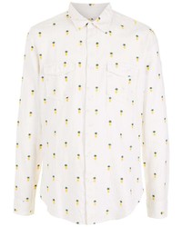 OSKLEN Abacaxi Embroidered Shirt