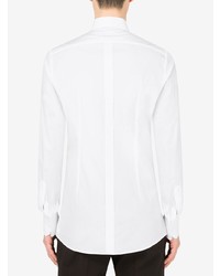 Dolce & Gabbana Appliqu Cotton Poplin Shirt