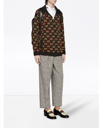 Gucci Cotton Shirt With Embroidered Collar