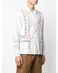 Bode Crochet Detail Shirt