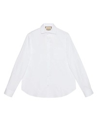 Gucci Double G Embroidered Shirt