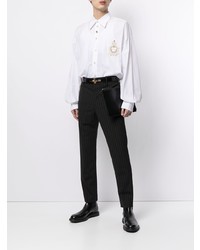 Dolce & Gabbana Embroidered Crest Shirt